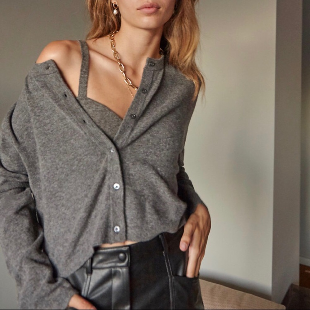 ARITZIA NWOT SICILY CARDIGAN AND SWEATER